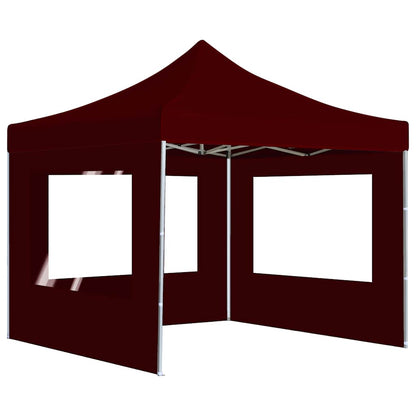 Gazebo Professionale Pieghevole Alluminio Con Pareti 3X3M