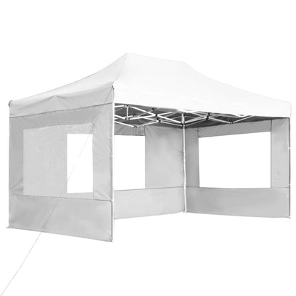 Gazebo Professionale Pieghevole Alluminio Con Pareti 3X3M