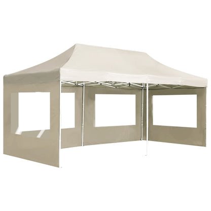 Gazebo Professionale Pieghevole Alluminio Con Pareti 3X3M