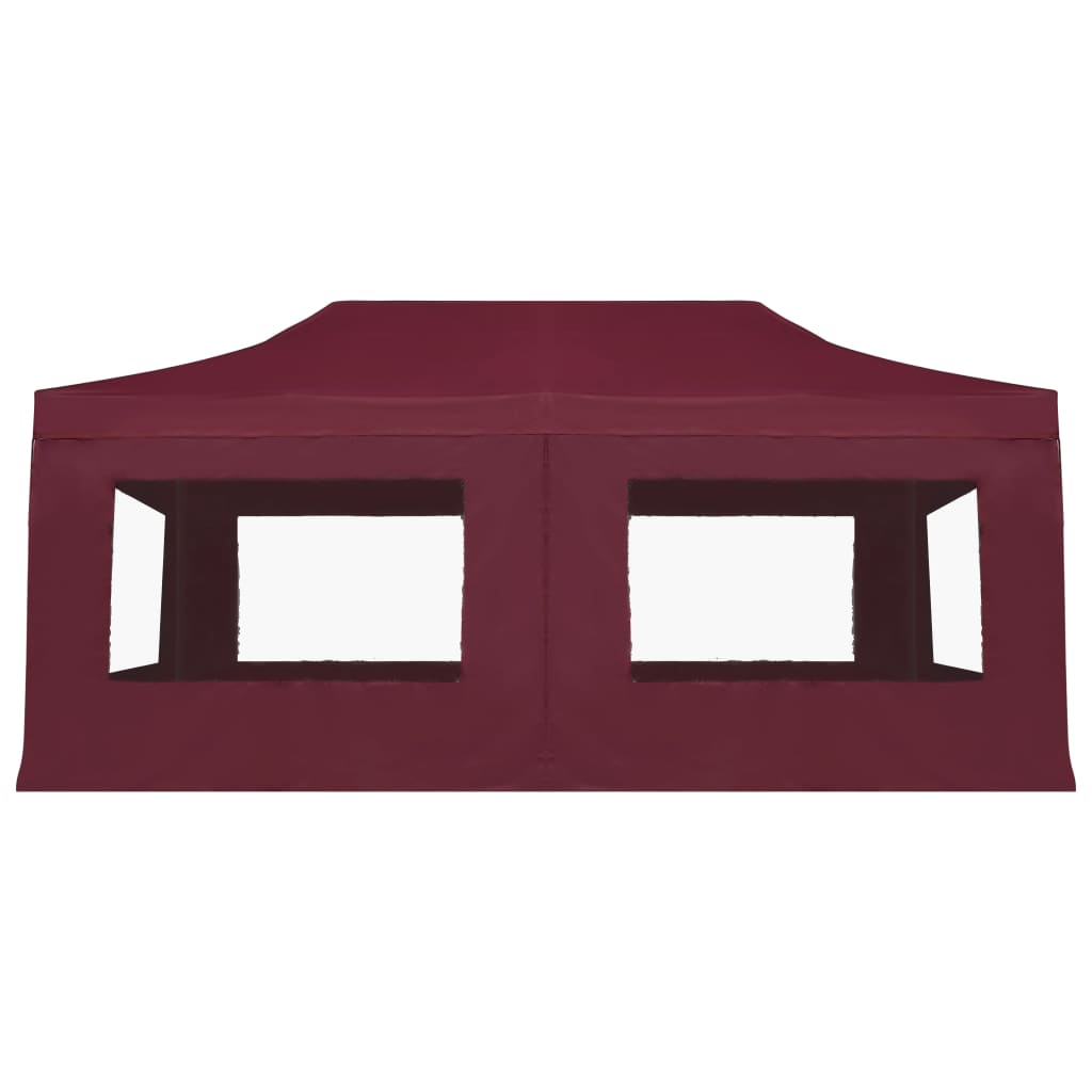 Gazebo Professionale Pieghevole Alluminio Con Pareti 3X3M