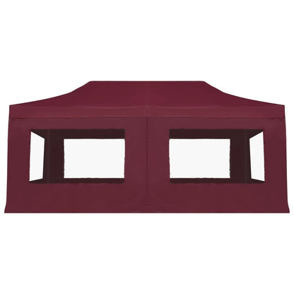 Gazebo Professionale Pieghevole Alluminio Con Pareti 3X3M