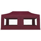 Gazebo Professionale Pieghevole Alluminio Con Pareti 3X3M