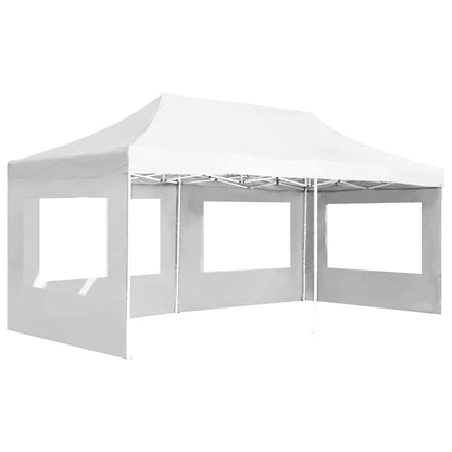 Gazebo Professionale Pieghevole Alluminio Con Pareti 3X3M