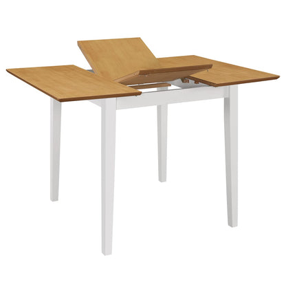 Tavolo Da Pranzo Estensibile (80-120)X80X74 Cm In Mdf