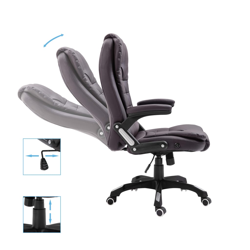 Sedia Da Ufficio In Vera Pelle