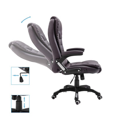 Sedia Da Ufficio In Vera Pelle