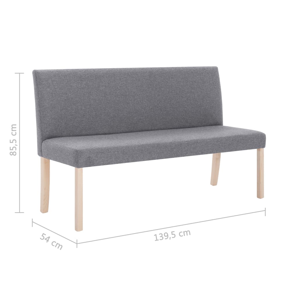 Panca 139,5 Cm In Poliestere