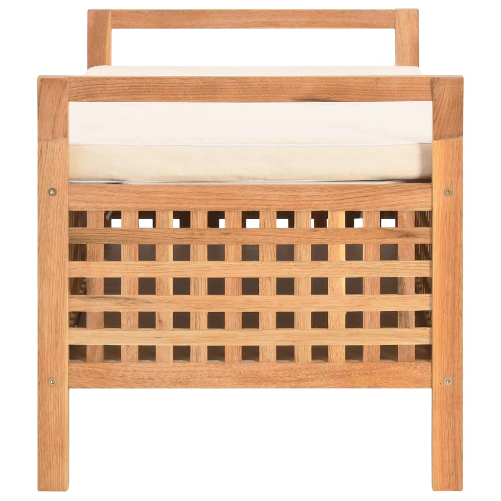 Cassapanca In Legno Massello Di Noce
