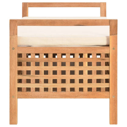 Cassapanca In Legno Massello Di Noce