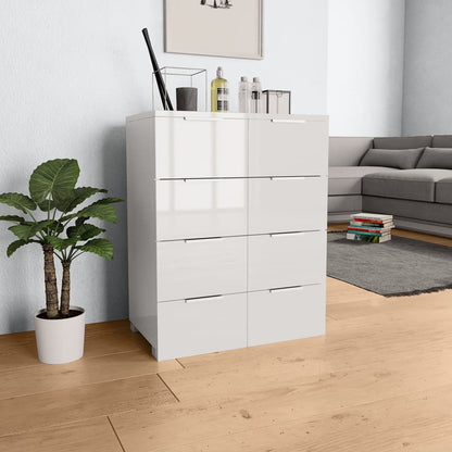 Credenza Lucido 60X35X80 Cm In Legno Multistrato