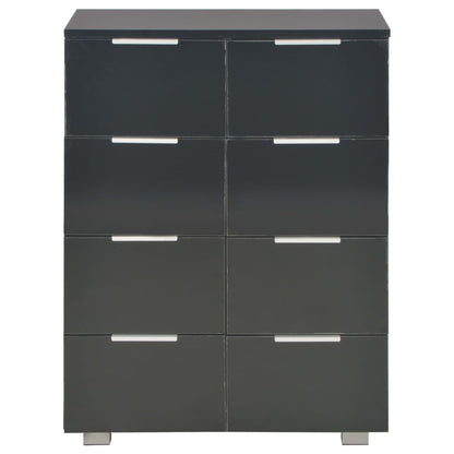 Credenza Lucido 60X35X80 Cm In Legno Multistrato