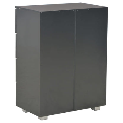 Credenza Lucido 60X35X80 Cm In Legno Multistrato