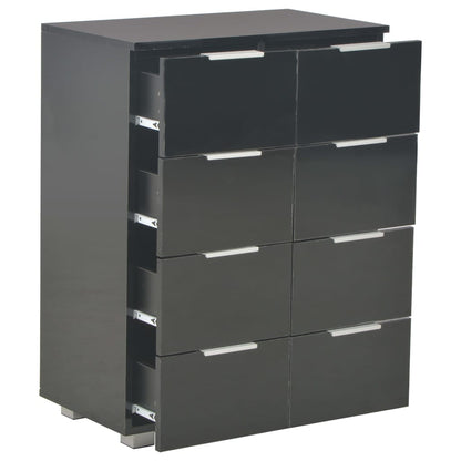 Credenza Lucido 60X35X80 Cm In Legno Multistrato