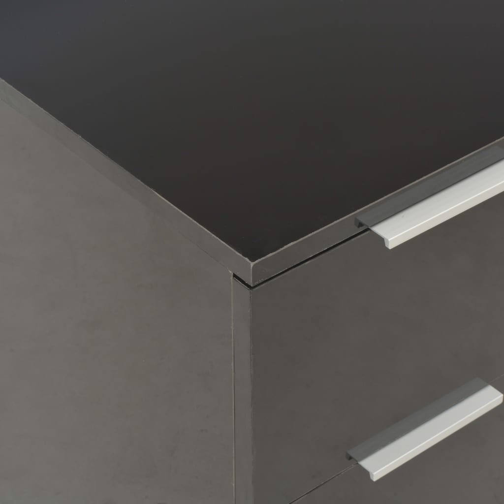 Credenza Lucido 60X35X80 Cm In Legno Multistrato