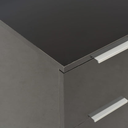 Credenza Lucido 60X35X80 Cm In Legno Multistrato