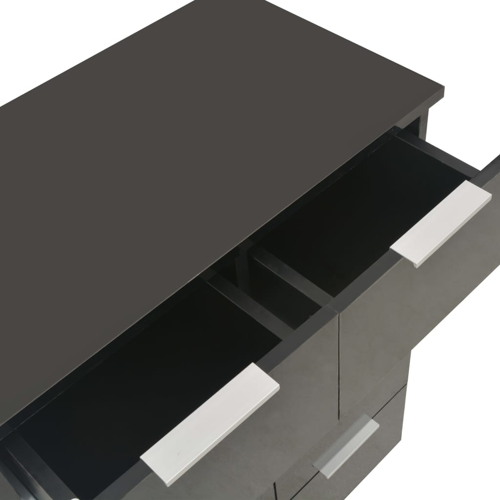 Credenza Lucido 60X35X80 Cm In Legno Multistrato