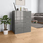 Credenza Lucido 60X35X80 Cm In Legno Multistrato