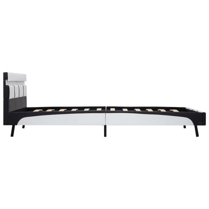 Giroletto Con Led Senza Materasso Bianco Similpelle
