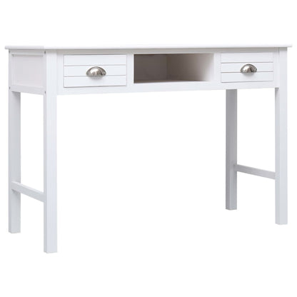Scrivania Grigia 110X45X76 Cm In Legno