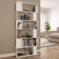 Libreria 80X24X190,5 Cm In Legno Ingegnerizzato