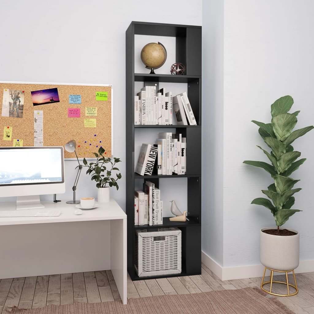 Libreria/Divisorio 45X24X159 Cm Legno Multistrato
