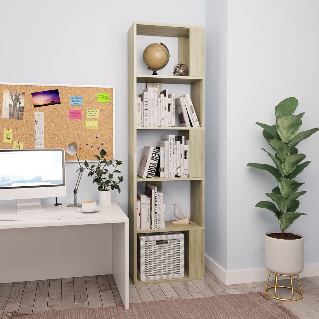 Libreria/Divisorio 45X24X159 Cm Legno Multistrato