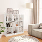 Libreria Nera 97,5X29,5X100 Cm In Legno Multistrato