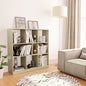 Libreria Nera 97,5X29,5X100 Cm In Legno Multistrato