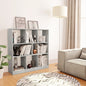 Libreria Nera 97,5X29,5X100 Cm In Legno Multistrato