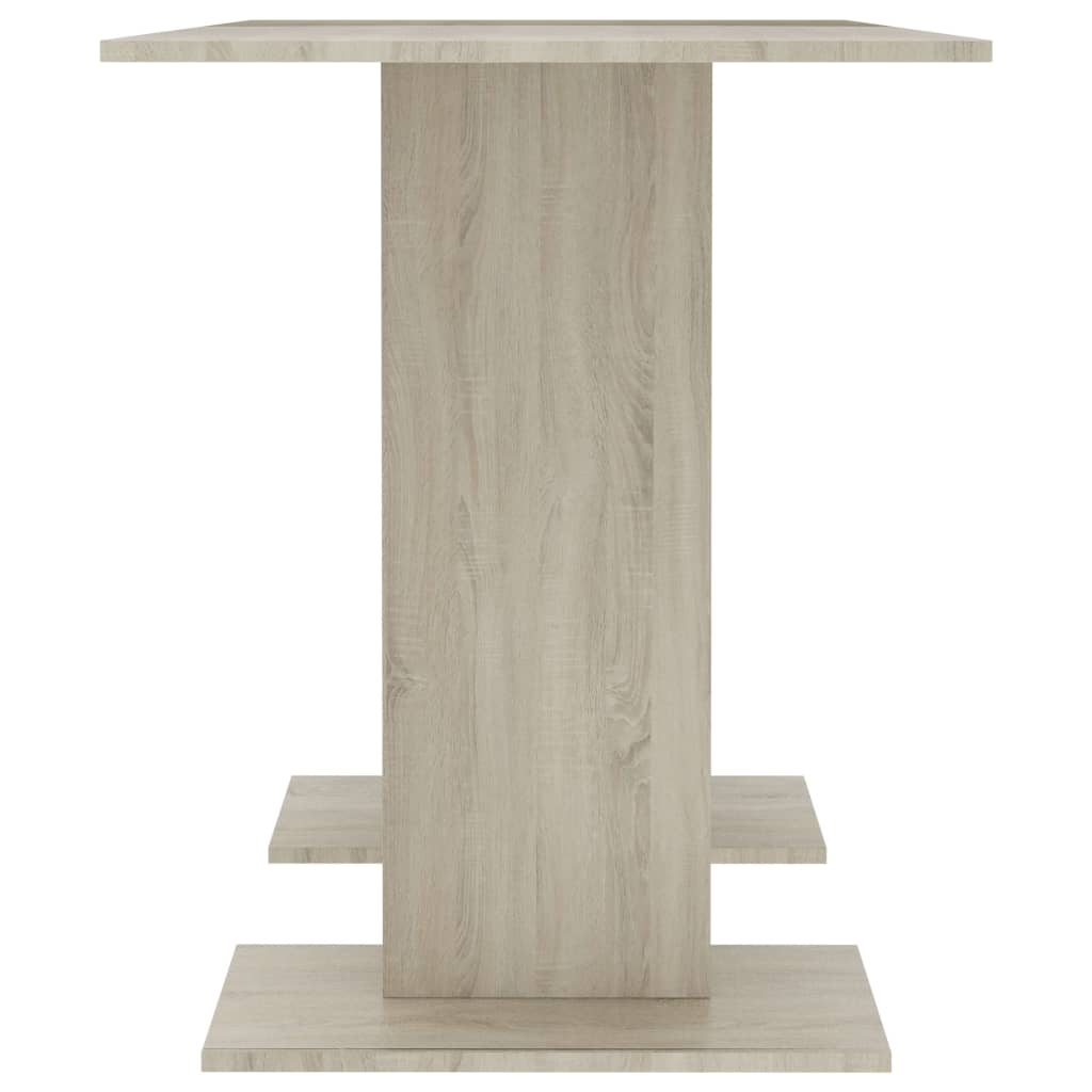 Tavolo Da Pranzo Rovere Sonoma 110X60X75Cm In Legno Multistrato