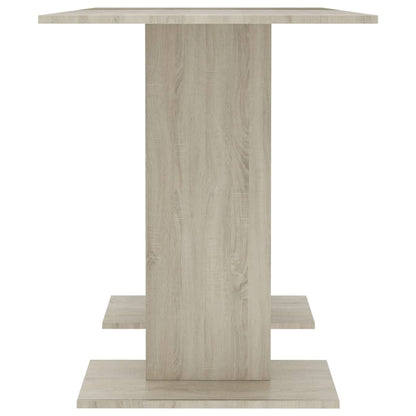 Tavolo Da Pranzo Rovere Sonoma 110X60X75Cm In Legno Multistrato