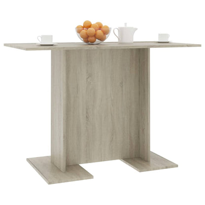 Tavolo Da Pranzo Rovere Sonoma 110X60X75Cm In Legno Multistrato