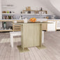 Tavolo Da Pranzo Rovere Sonoma 110X60X75Cm In Legno Multistrato