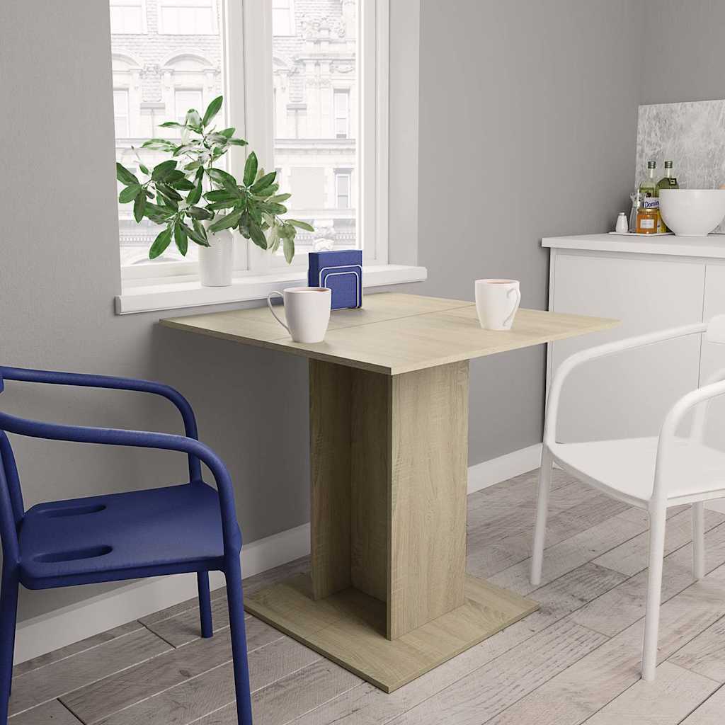 Tavolo Da Pranzo 80X80X75 Cm In Legno Multistrato