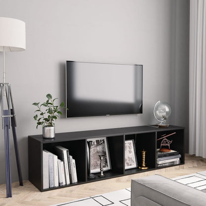 Libreria/Mobile Tv 36X30X143 Cm Legno Multistrato