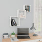 Mensole Cubo Parete 68X15X68 Cm Legno Multistrato
