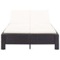 Lettino Prendisole A 2 Posti Con Cuscino In Polyrattan