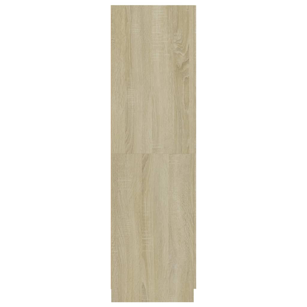 Armadio 80X52X180 Cm In Legno Multistrato