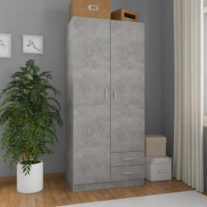 Armadio 80X52X180 Cm In Legno Multistrato