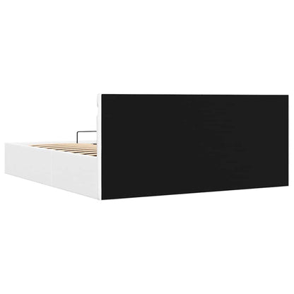 Giroletto Contenitore Idraulico Led Similpelle 160X200Cm