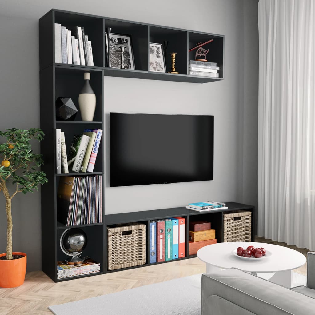 Librerie 3 Pz In Legno Multistrato
