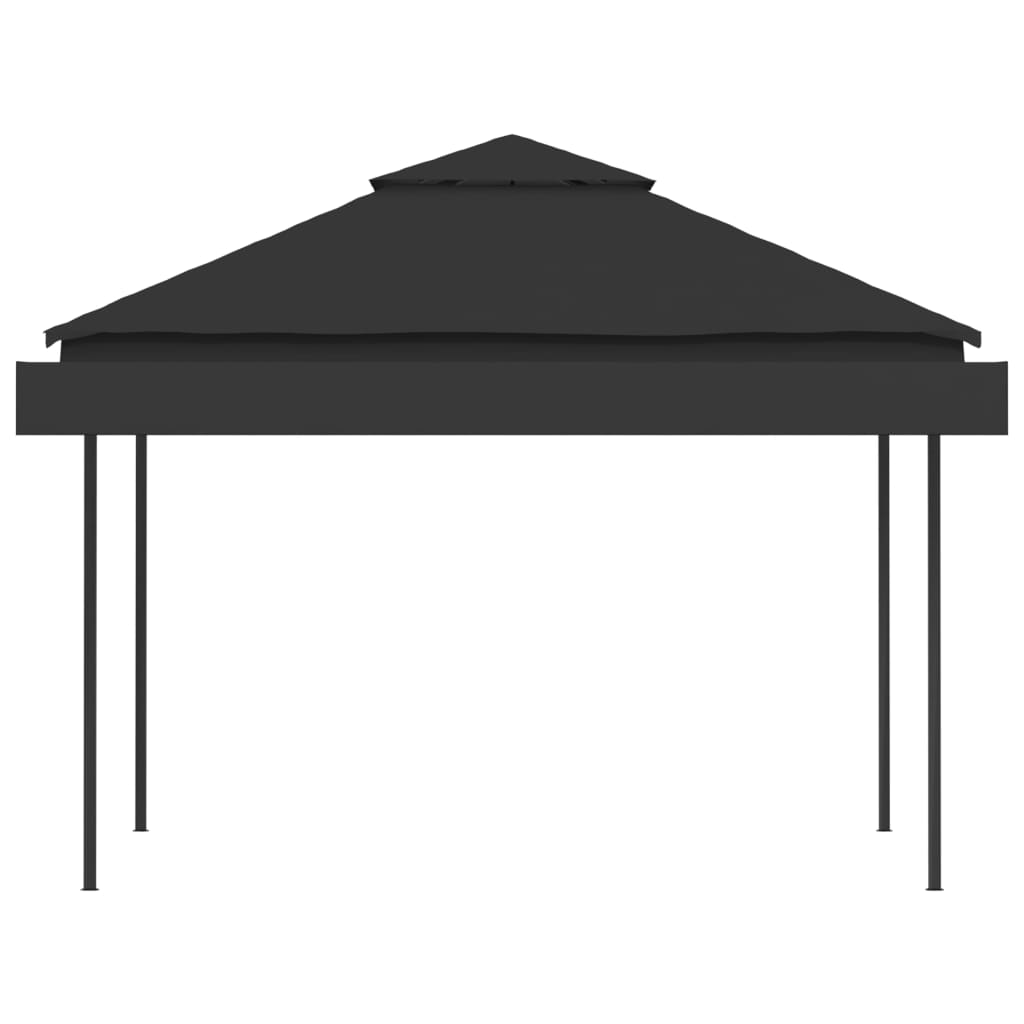 Gazebo Tetto Doppio Estendibile 3X3X2,75 M 180 G/M²