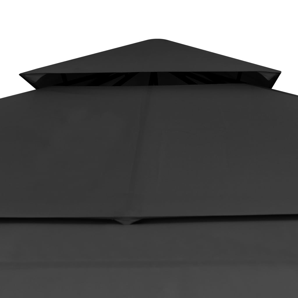 Gazebo Tetto Doppio Estendibile 3X3X2,75 M 180 G/M²