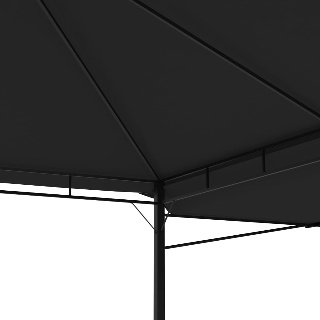 Gazebo Tetto Doppio Estendibile 3X3X2,75 M 180 G/M²