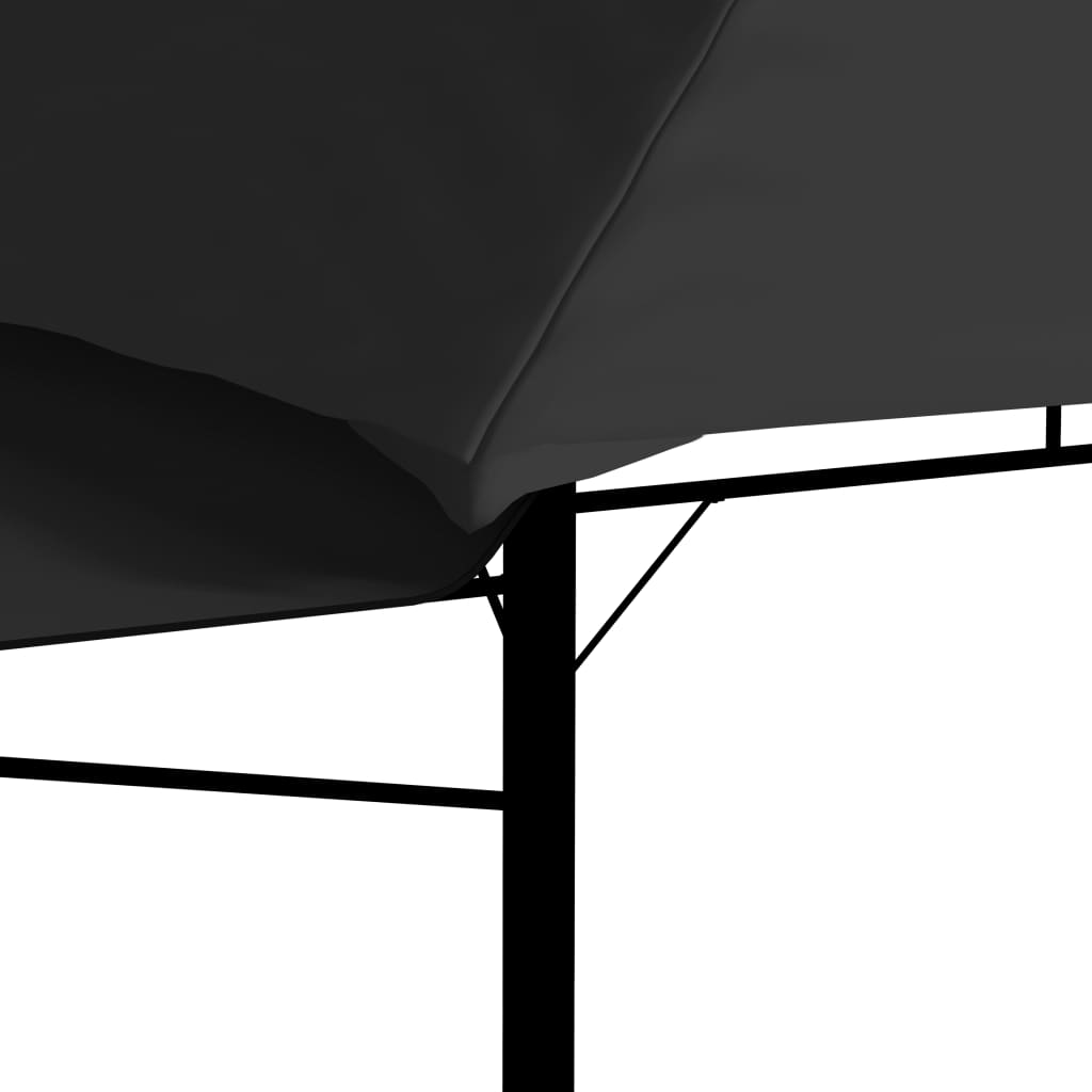 Gazebo Tetto Doppio Estendibile 3X3X2,75 M 180 G/M²