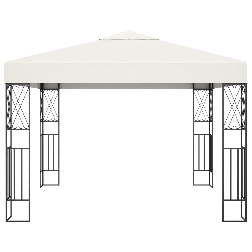 Gazebo Grigio In Tessuto