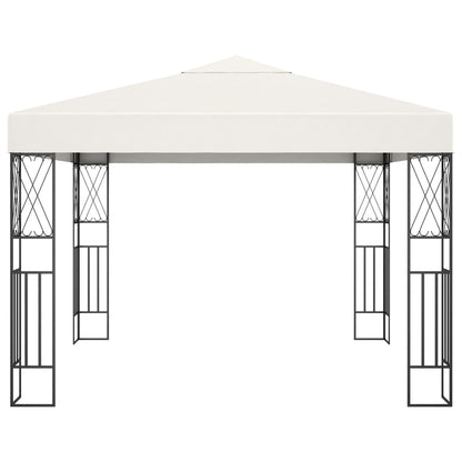 Gazebo Grigio In Tessuto