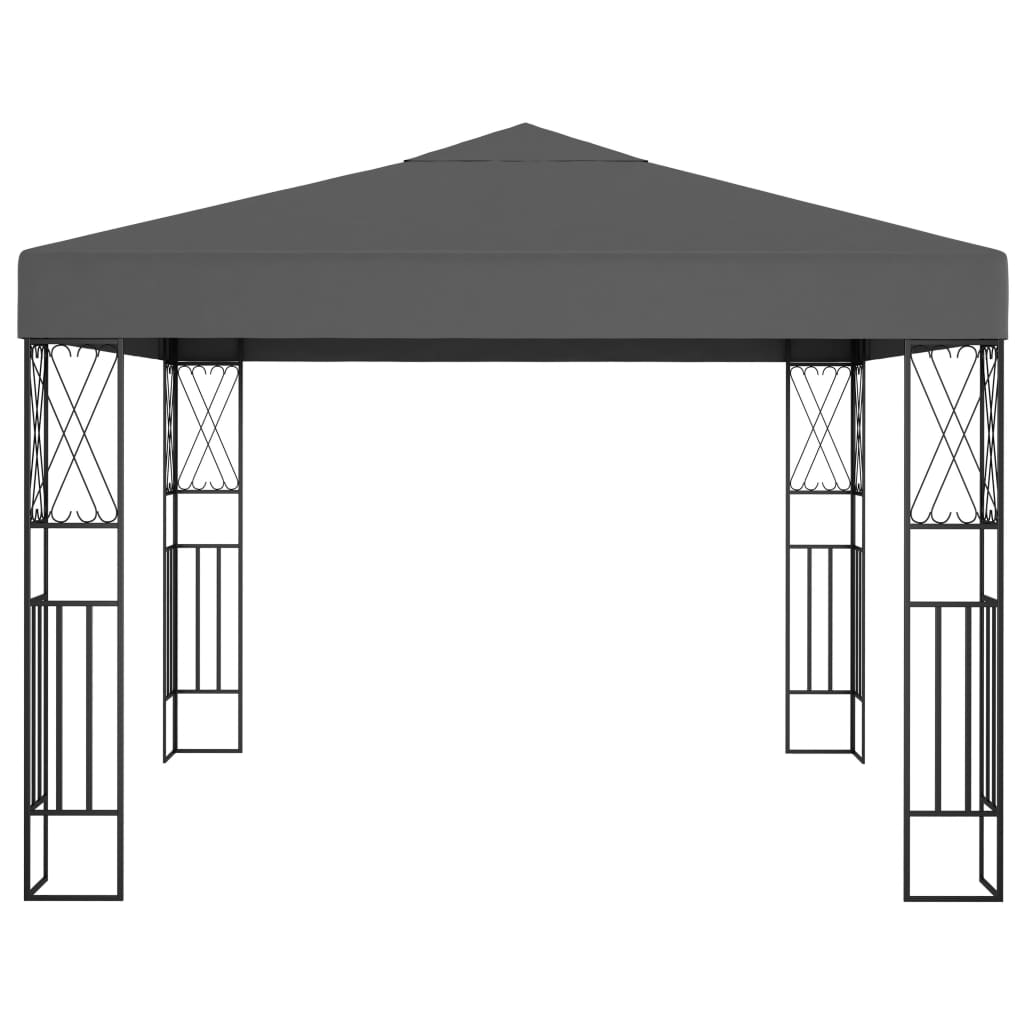 Gazebo Grigio In Tessuto
