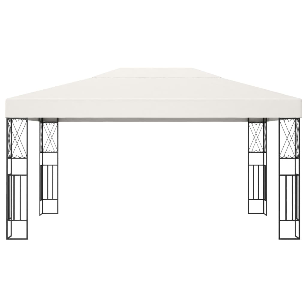 Gazebo Grigio In Tessuto