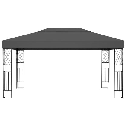 Gazebo Grigio In Tessuto